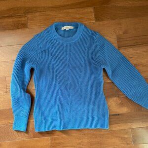 Loft blue beach sweater